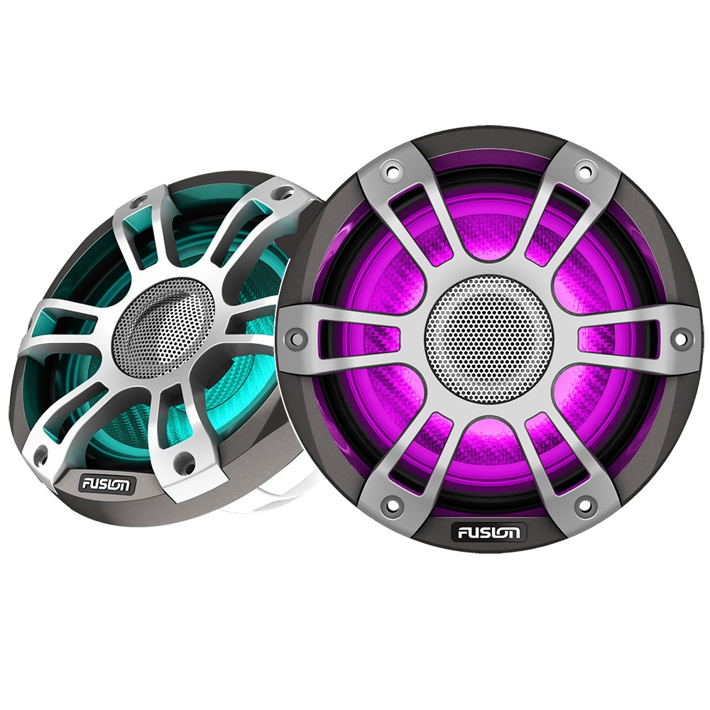 Fusion Signature Series 3i 8.8" CRGBW Sports Speakers - Grey