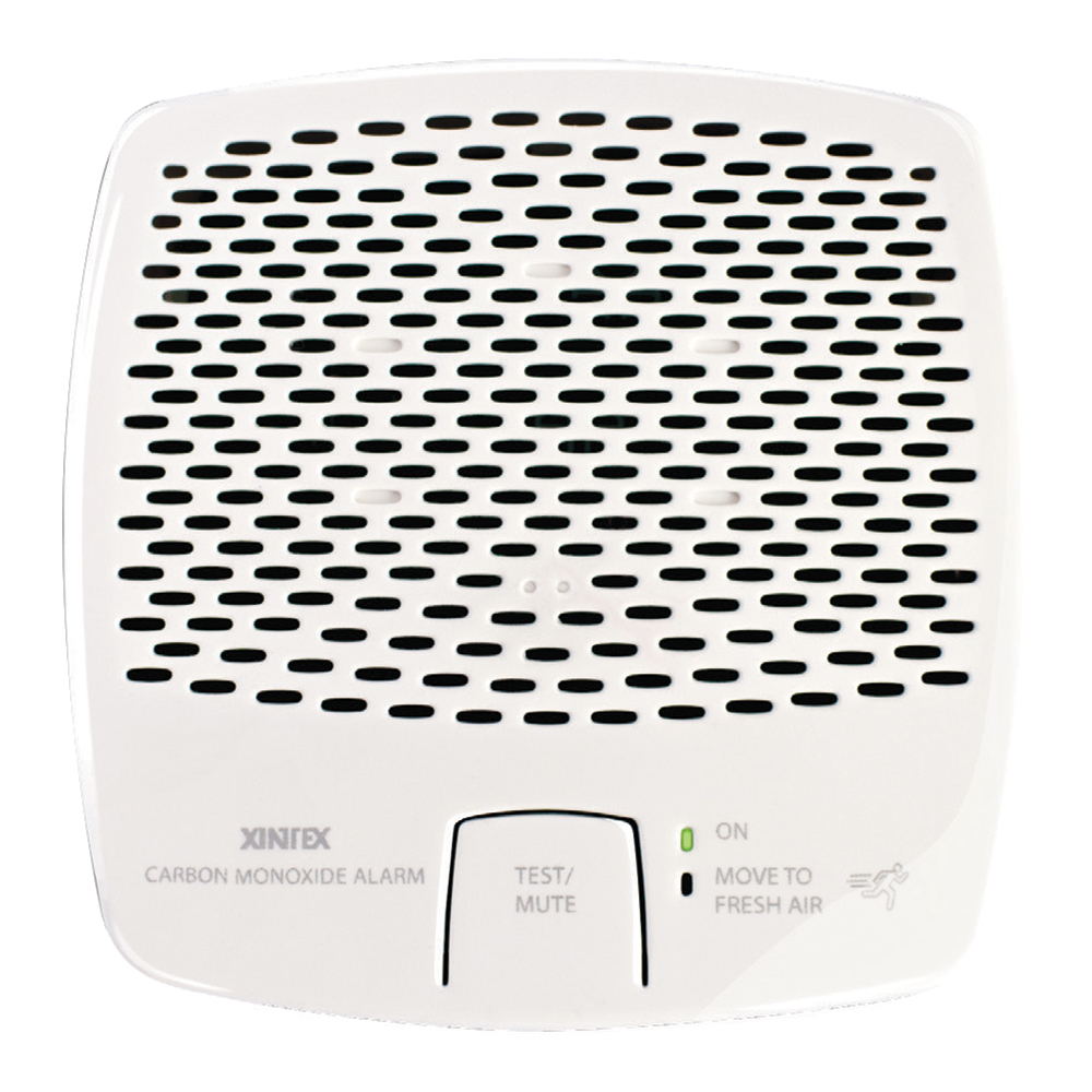 Xintex Carbon Monoxide Alarm - 12/24VDC Power w/Interconnect - White