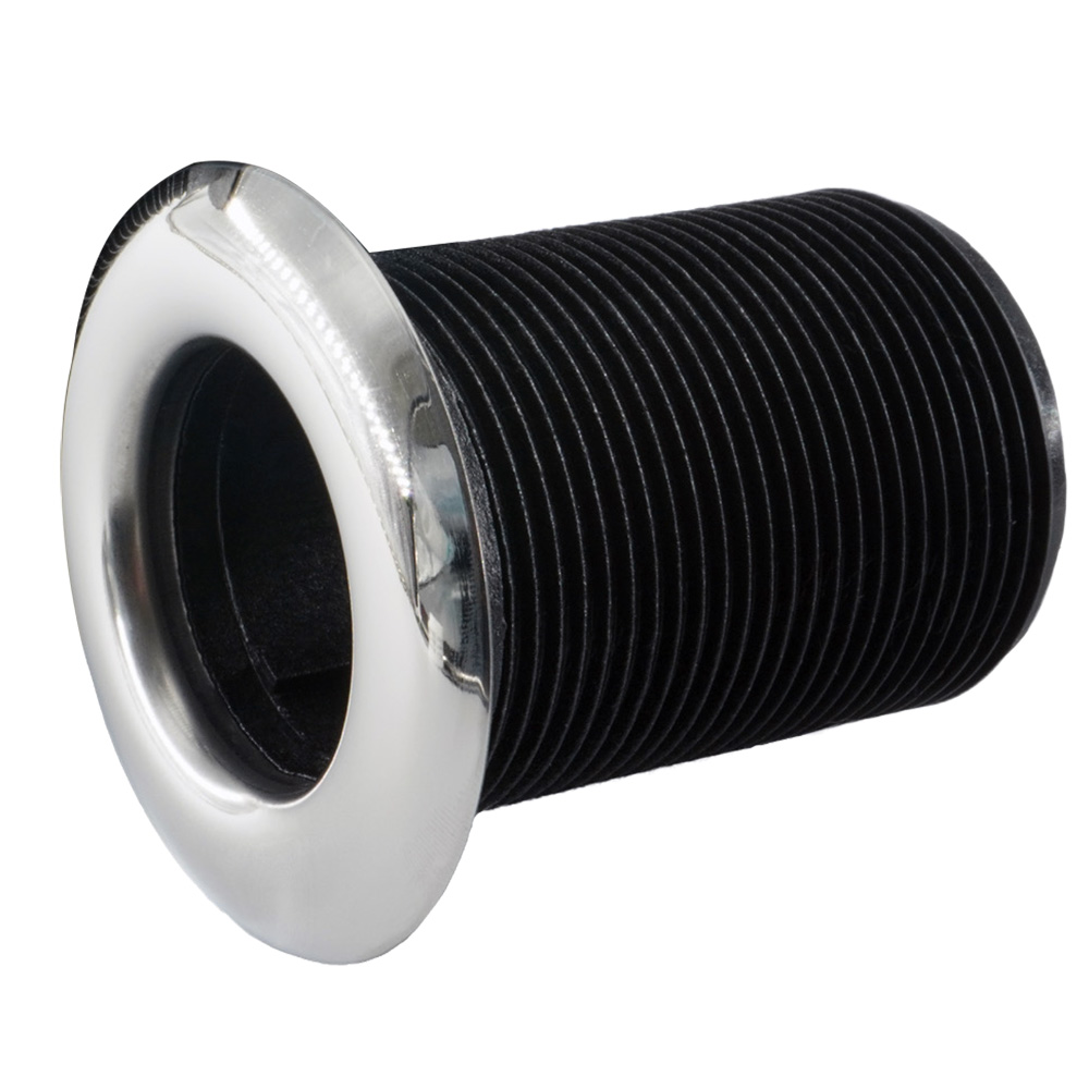 Forespar Pro Series Valve Stainless Steel Capped Thru-Hull Fits 1/2"-3/4"