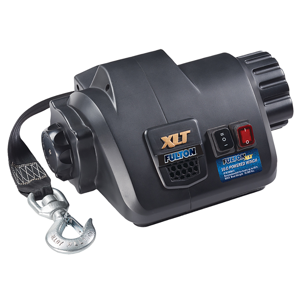 Fulton XLT 10.0 Powered Marine Winch w/Remote f/Boats up to 26'