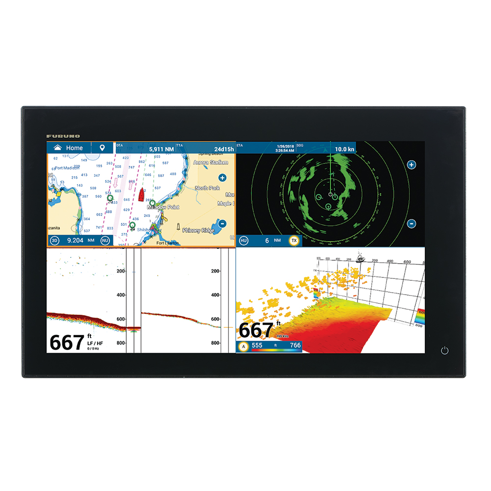 Furuno NavNet TZtouch3 19" MFD w/1kW Dual Channel CHIRP™ Sounder