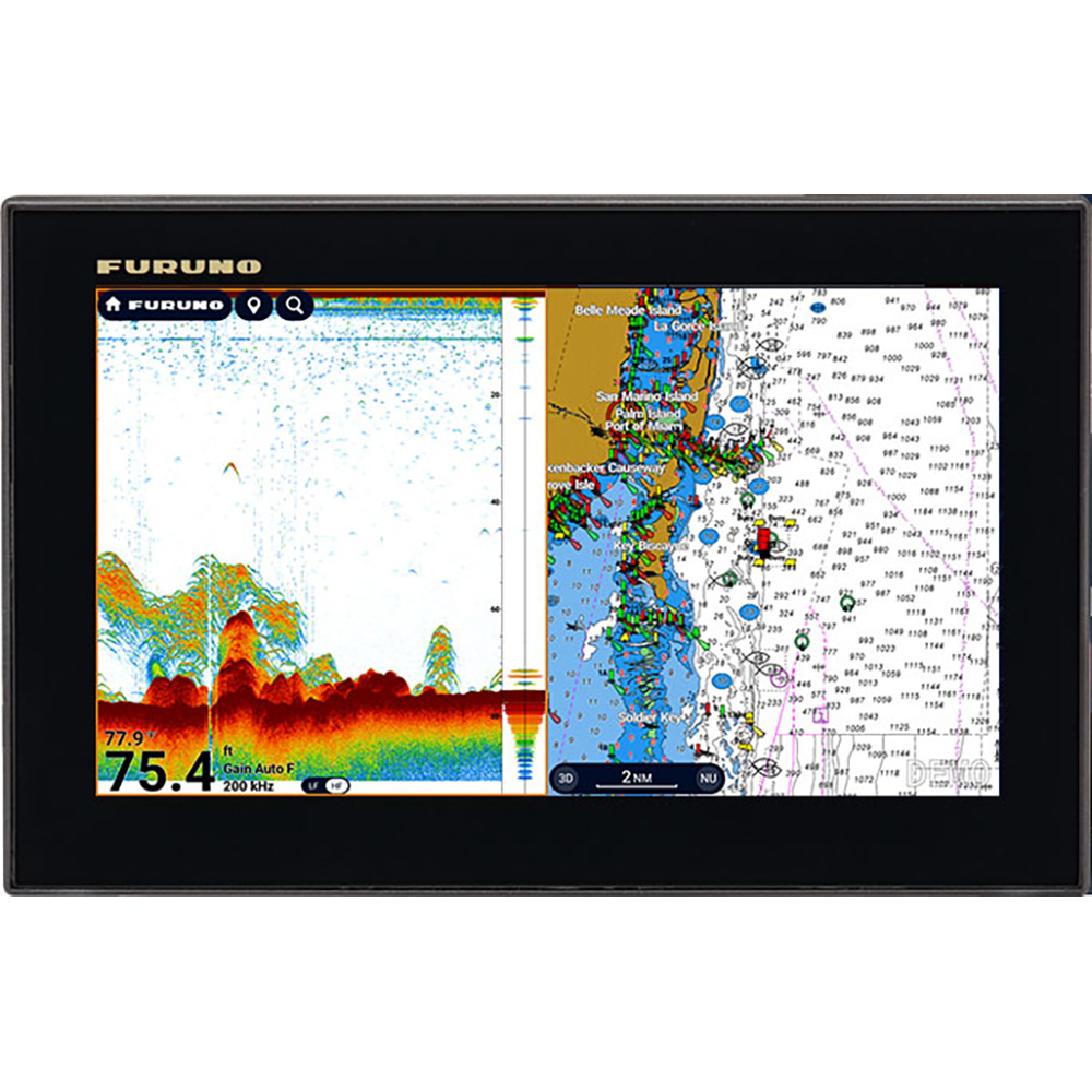 Furuno TZT9E Multi-Function Display Fishfinder/Chartplotter