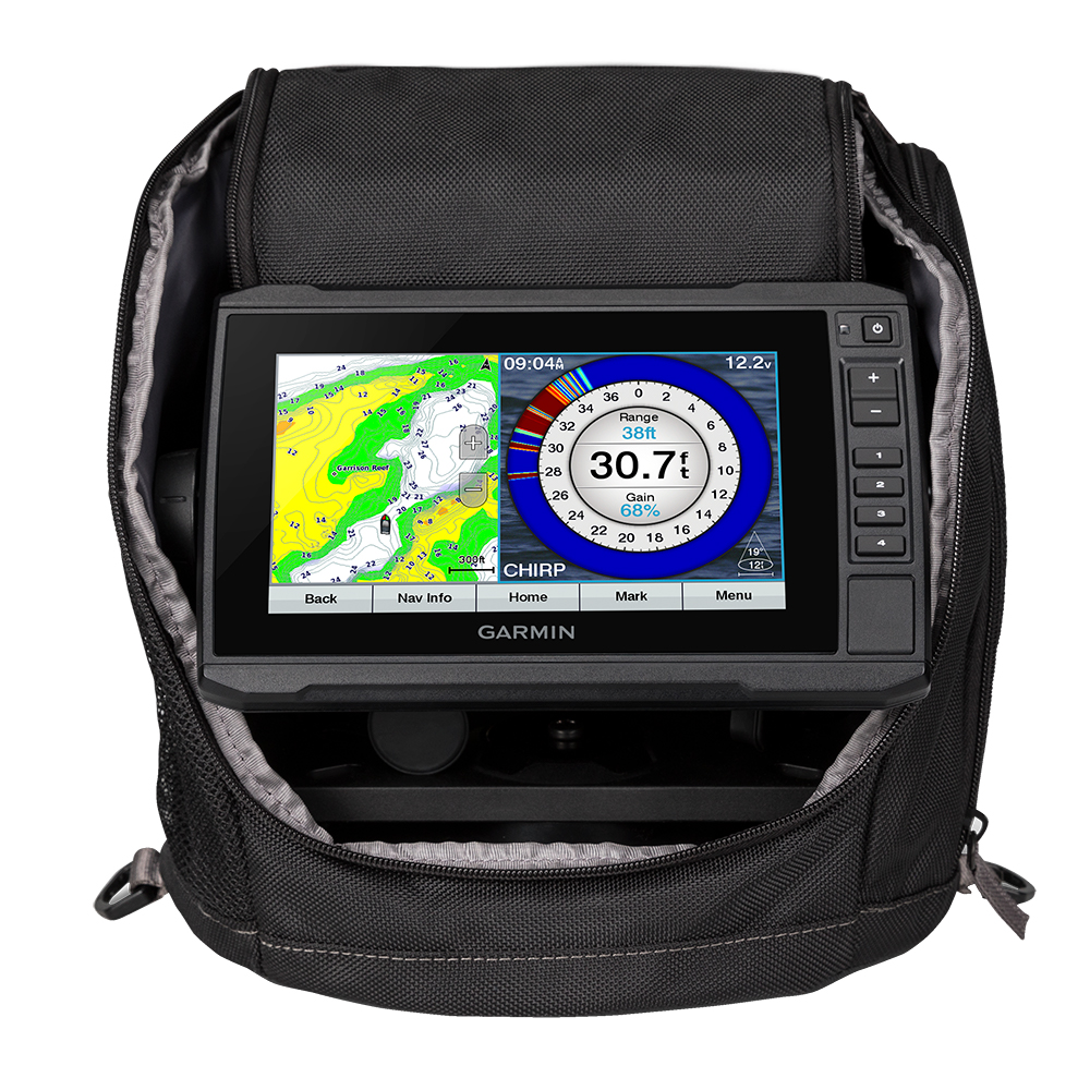 Garmin ECHOMAP™ UHD 73cv Ice Fishing Bundle w/GT10HN-IF Transducer