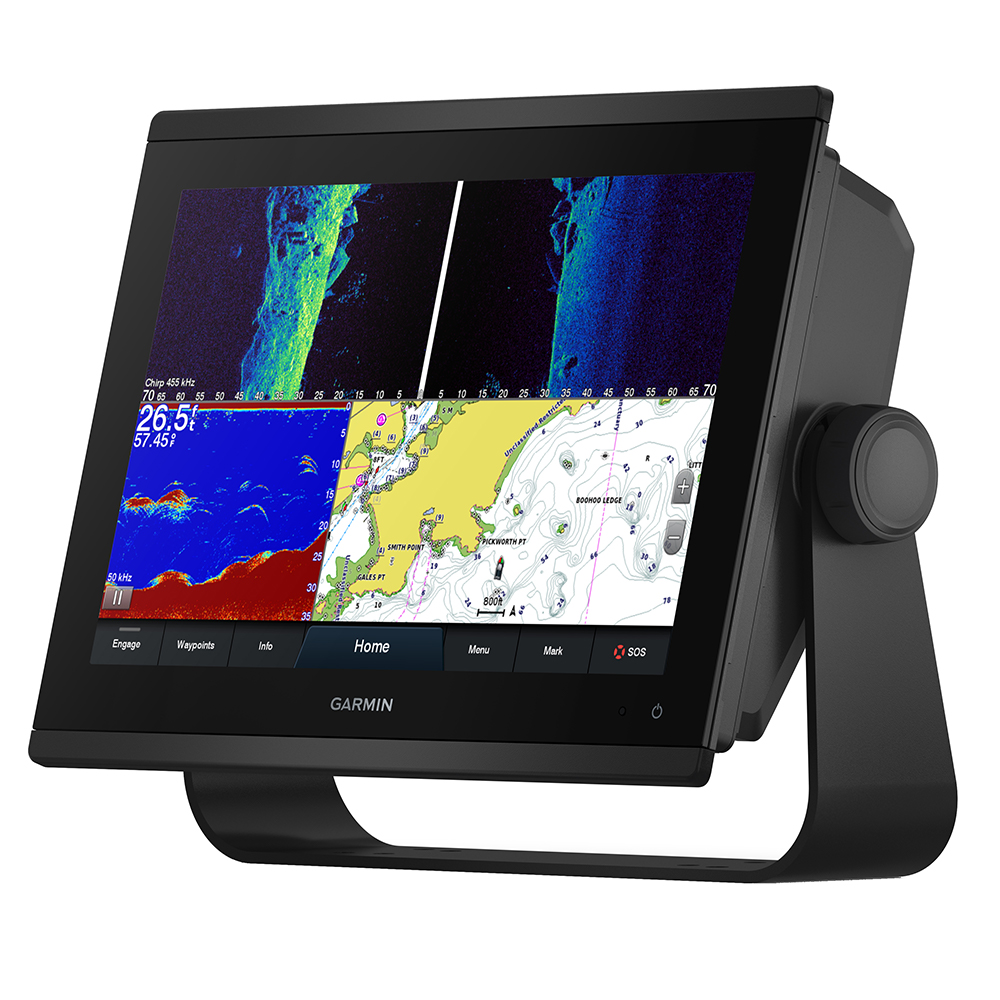 Garmin GPSMAP® 1243xsv Combo GPS/Fishfinder - Preloaded US+Canada+Bahamas BlueChart® g3 - LakeVü g3
