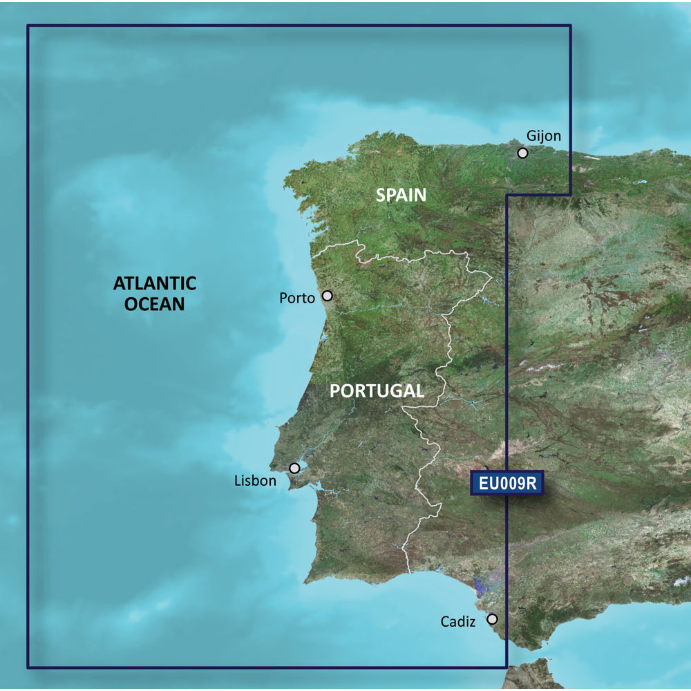 Garmin BlueChart® g3 HD - HXEU009R - Portugal & Northwest Spain - microSD™/SD™