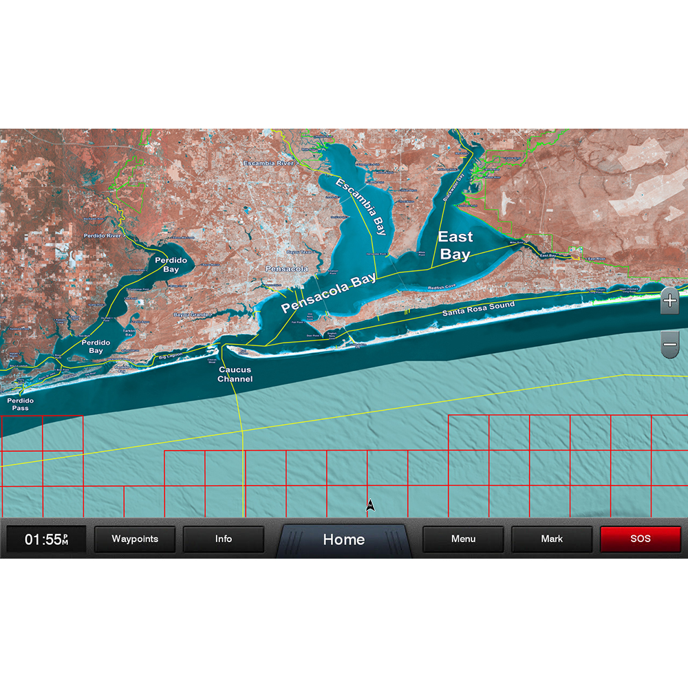 Garmin Standard Mapping® - Emerald Coast Premium microSD™/SD™ Card