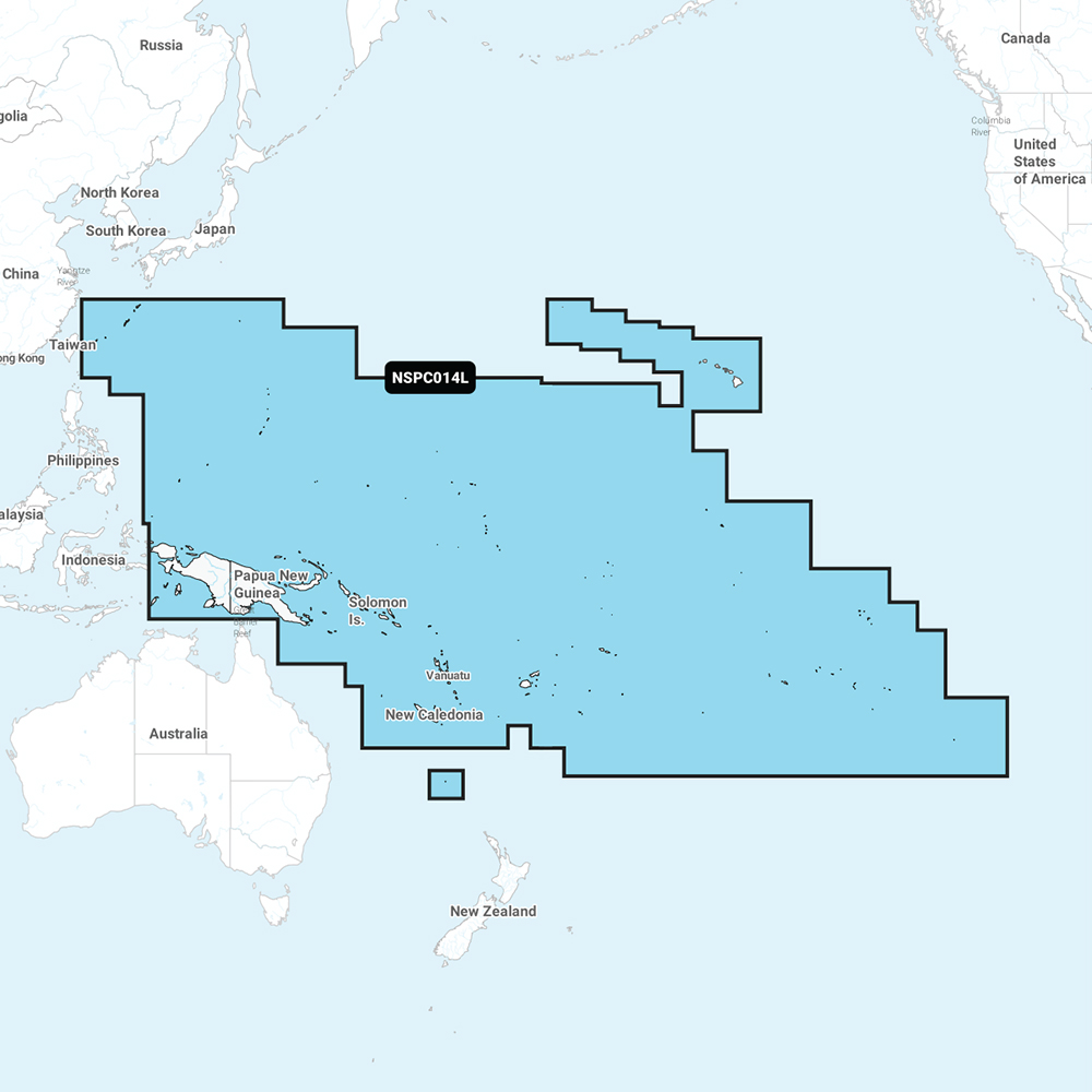 Garmin Navionics+ NSPC014L - Pacific Islands - Marine Chart