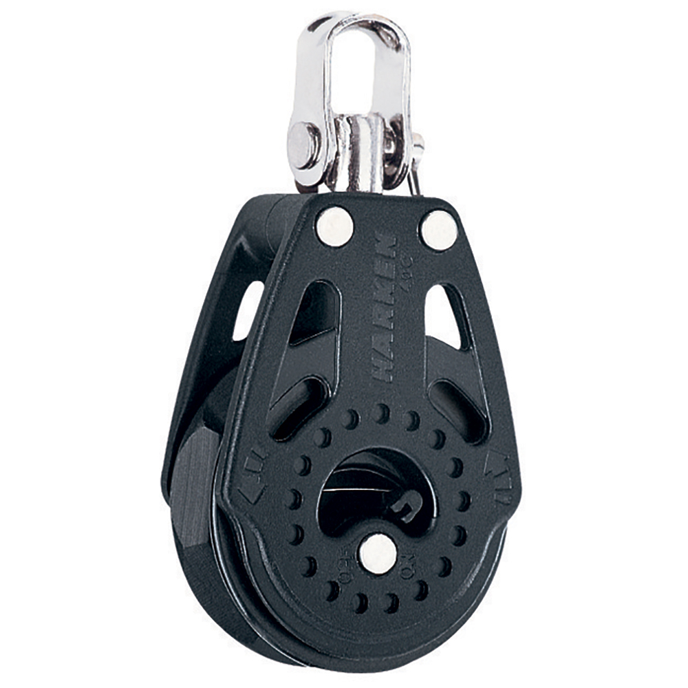 Harken 40mm Carbo Single Ratchet Block w/Swivel