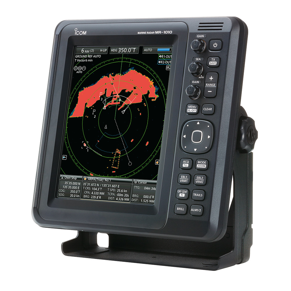 Icom MR1010RII 4kW Marine Radar Color LCD