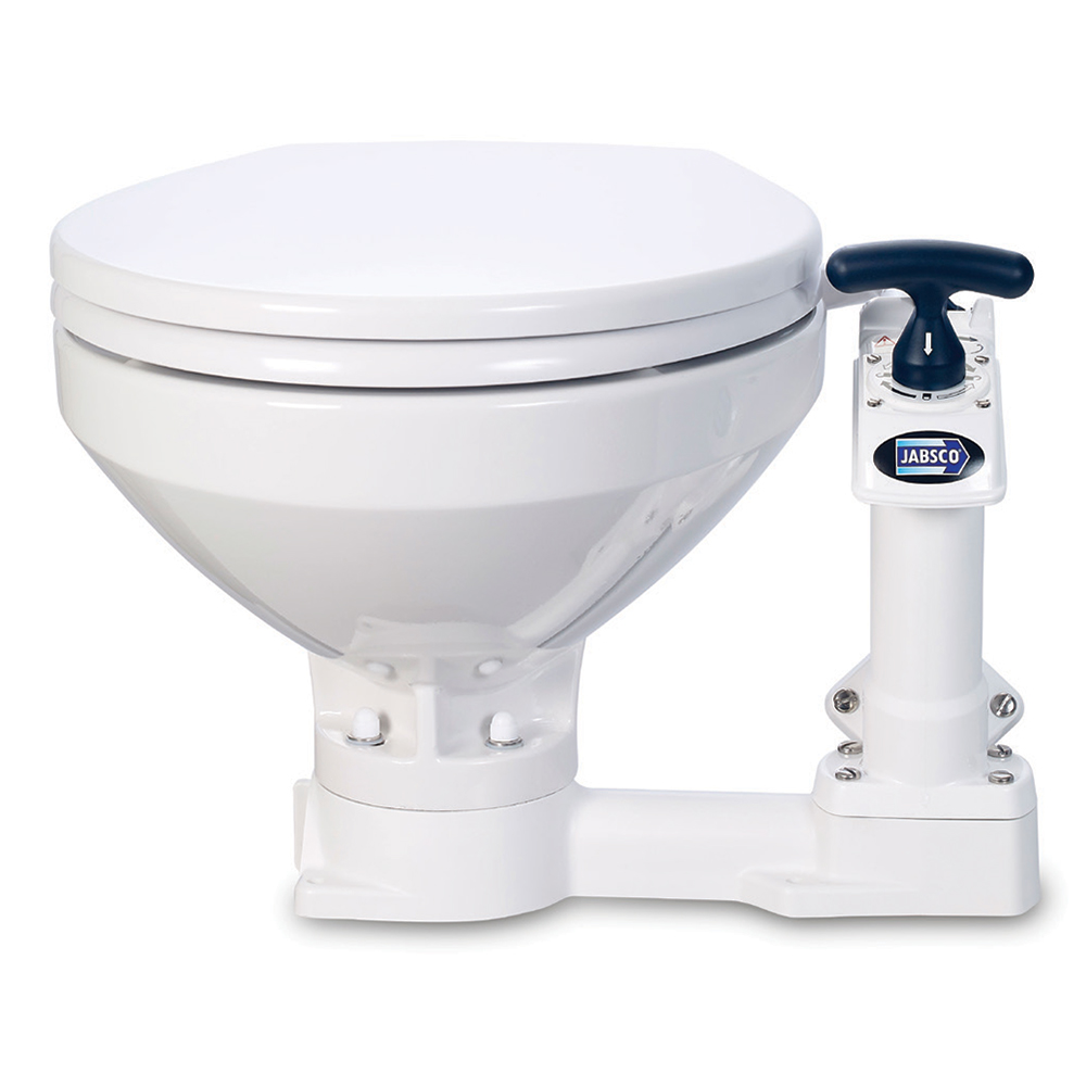 Jabsco Manual Marine Toilet - Compact Bowl