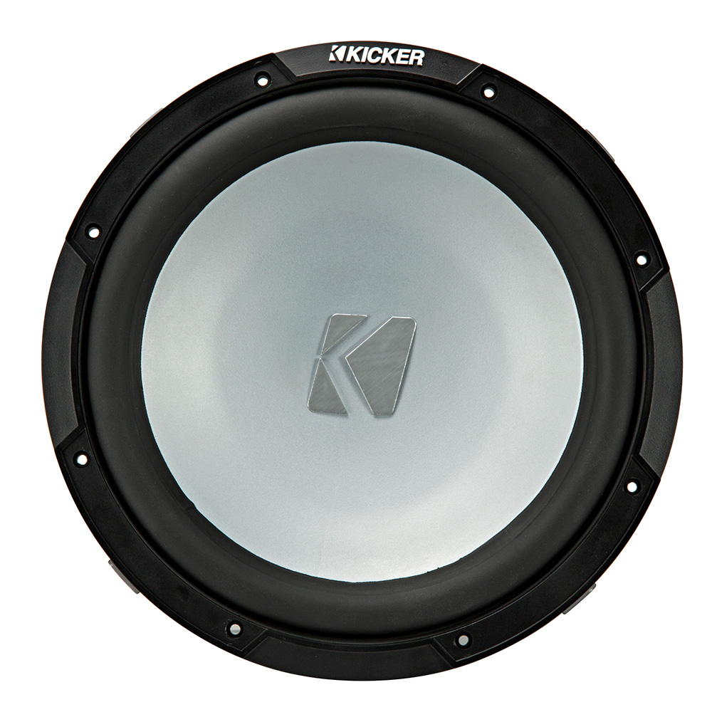 KICKER KMF12 12" Weather-Proof Subwoofer f/Freeair Applications - 4-Ohm