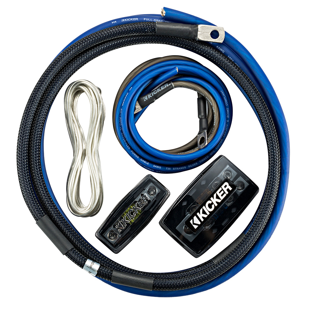 KICKER PKD4 4AWG Dual Amp Power Kit CWR Wholesale Distribution