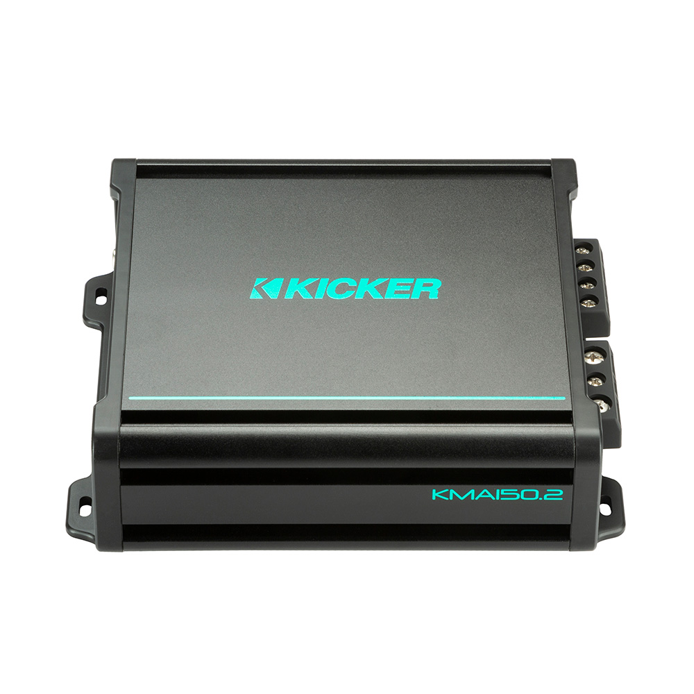 KICKER KMA150.2 2 x 75W 2-Channel Weather-Resistant Full-Range Amplifier