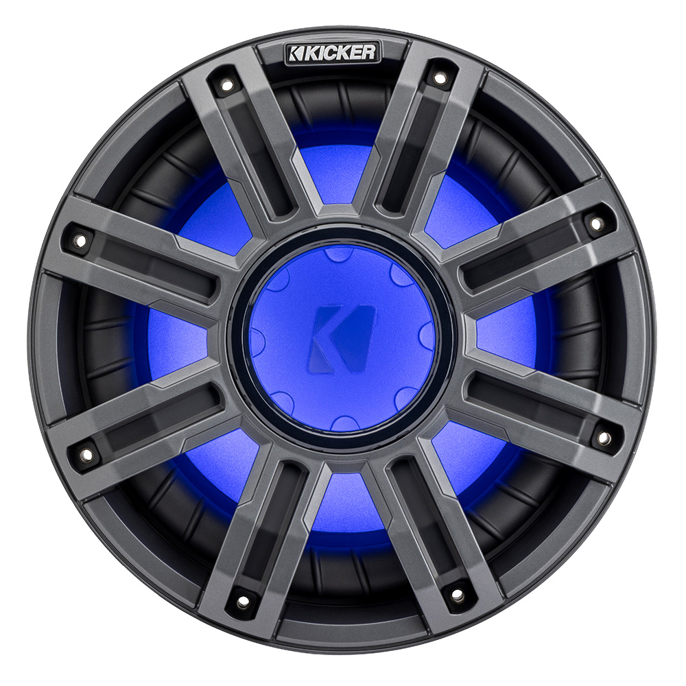 KICKER 10" Premium Marine Subwoofer f/Free-Air Applications - 4-Ohm