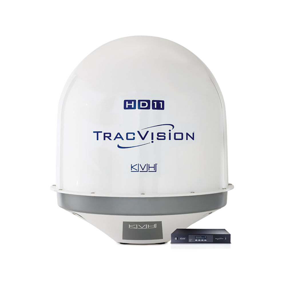 KVH TracVision HD11 w/IP Control Unit & World LNB