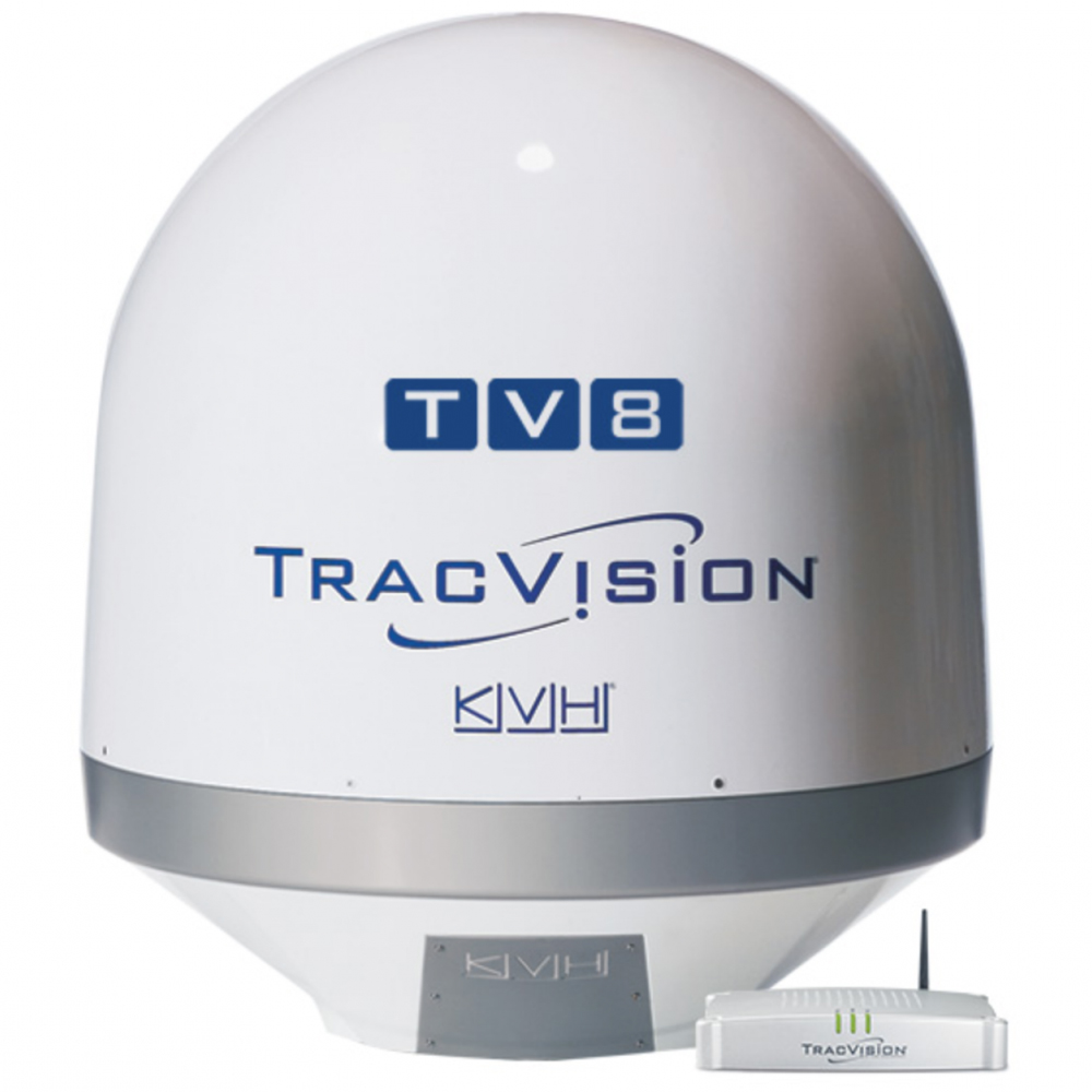 KVH TracVision TV8 w/Tri-Americas LNB - Truck Freight Only