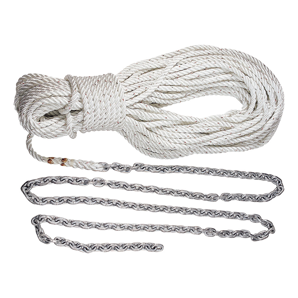 Lewmar Anchor Rode 20&rsquo; 5/16&rdquo; G4 Chain w/300&rsquo; 5/8&rdquo; Rope w/Shackle