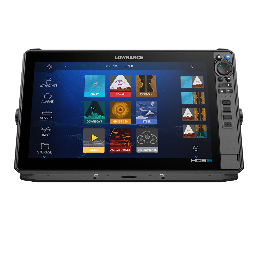 Lowrance HDS PRO 16 - w/ Preloaded C-MAP DISCOVER OnBoard - No Transducer