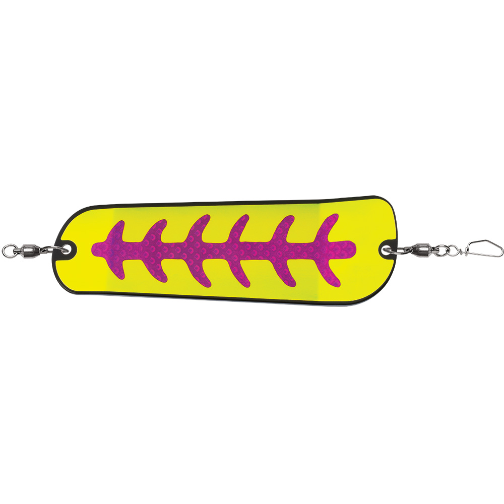 Luhr-Jensen Money Roll Flasher - 11" - Nuclear Carbon Glow
