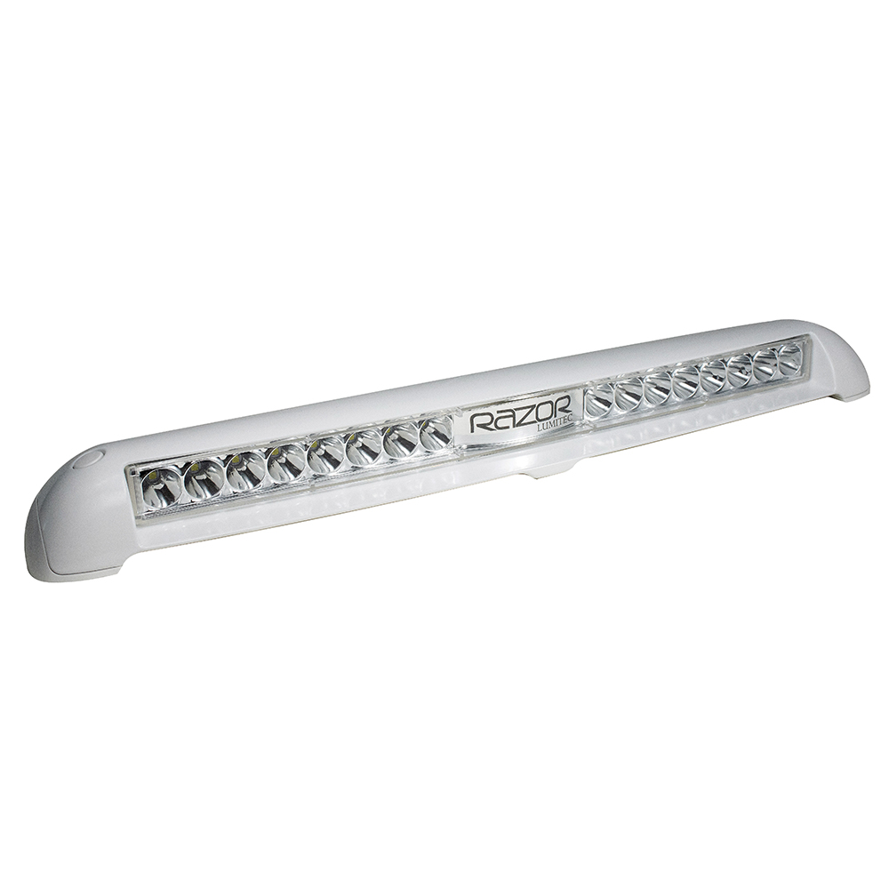 Lumitec Razor Light Bar - Spot - Flush Mount - White