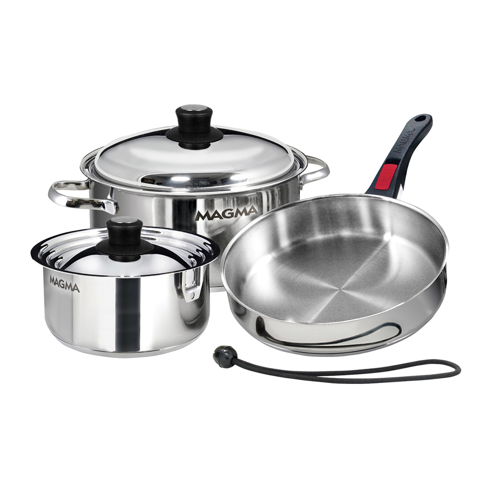 Magma 7 Piece Induction Cookware Set - Stainless Steel