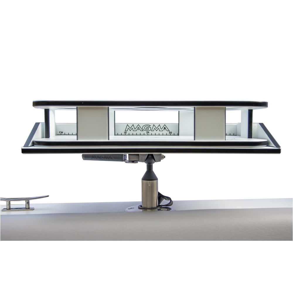 Magma Rectangle Party Table w/Fillet Table & LeveLock Mount