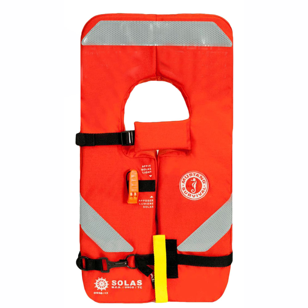 Mustang SOLAS Type 1 Adult Life Jacket - Orange | CWR Wholesale ...