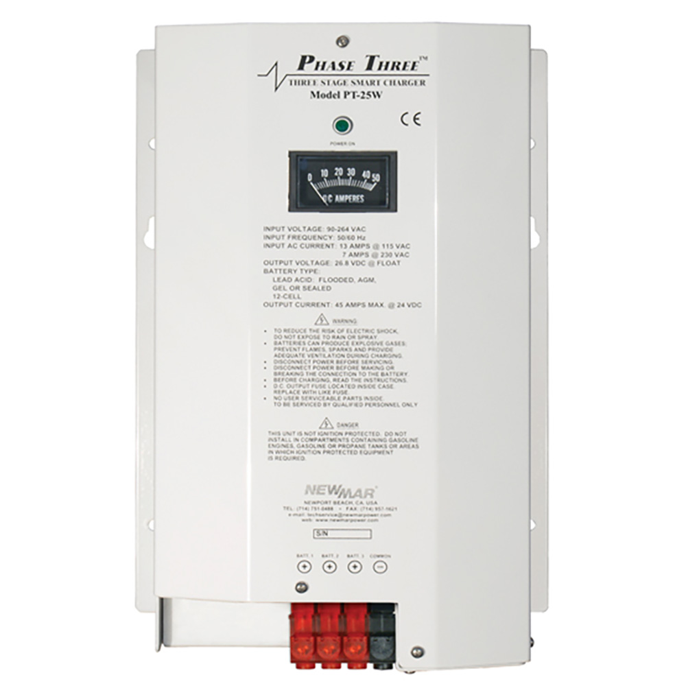 Newmar PT-25W Battery Charger