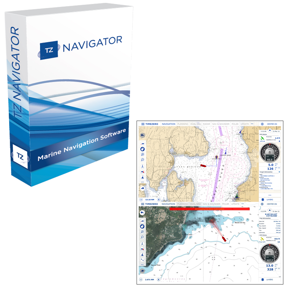 Nobeltec TZ Navigator Weather Routing Module - Digital Download