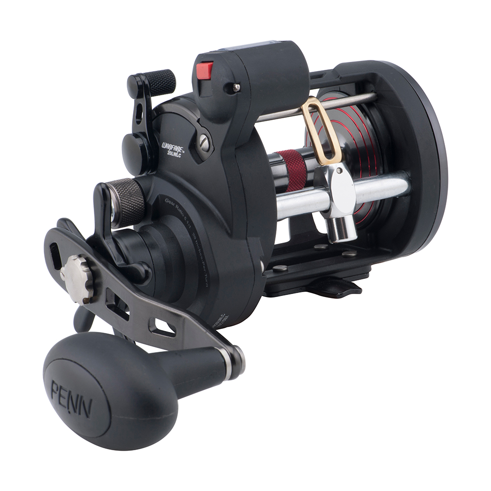 PENN WAR20LWLC Warfare™ Level Wind 20 Right Hand Reel w/Line Counter