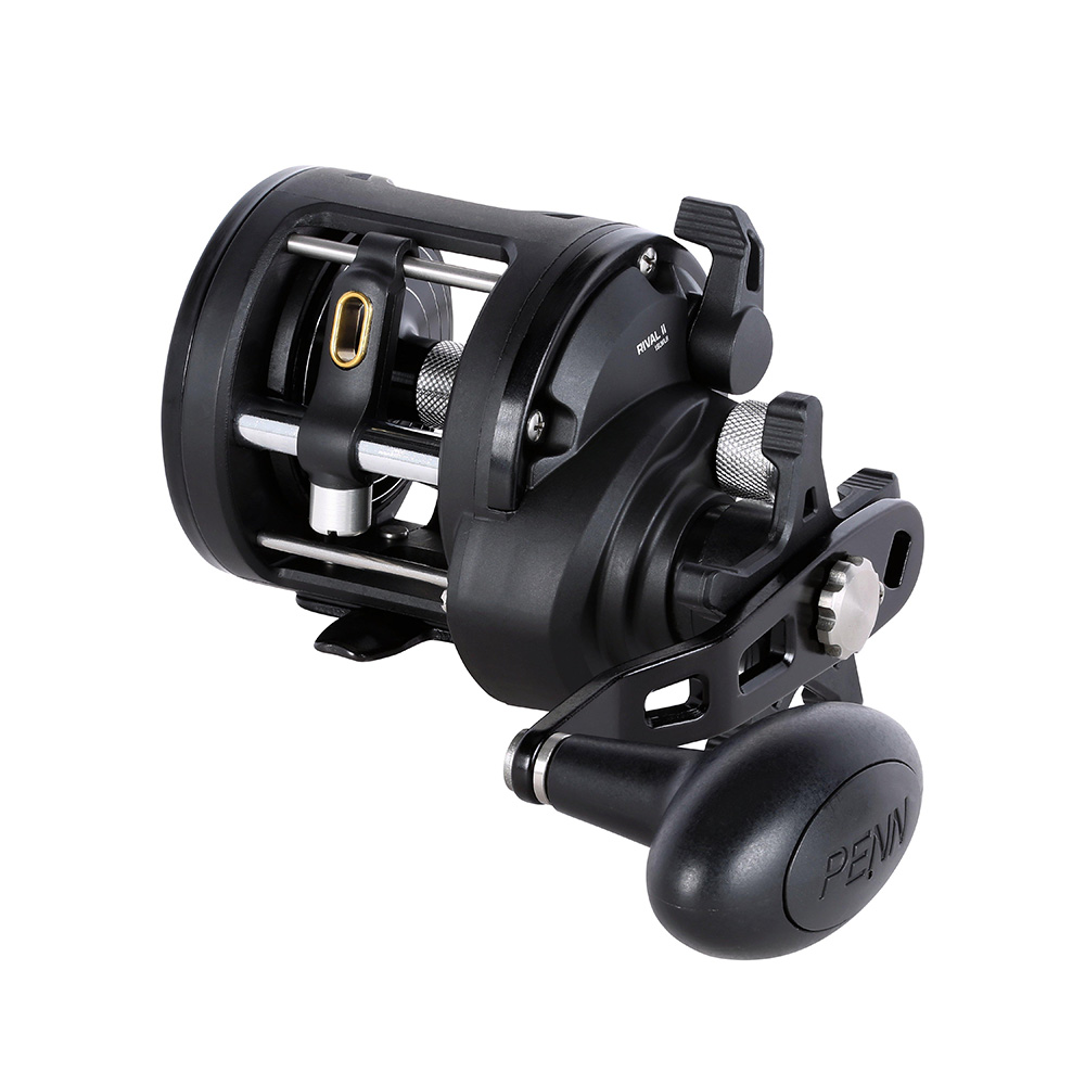 PENN RVLII15LWLH Rival&trade; II 15 Level Wind Left Hand Conventional Reel
