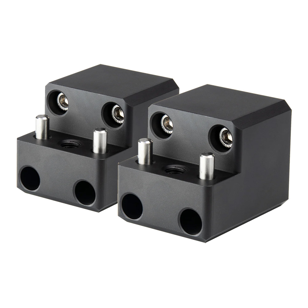 PTM Edge Board Rack Mount - 4 Bolt - Black - Pair