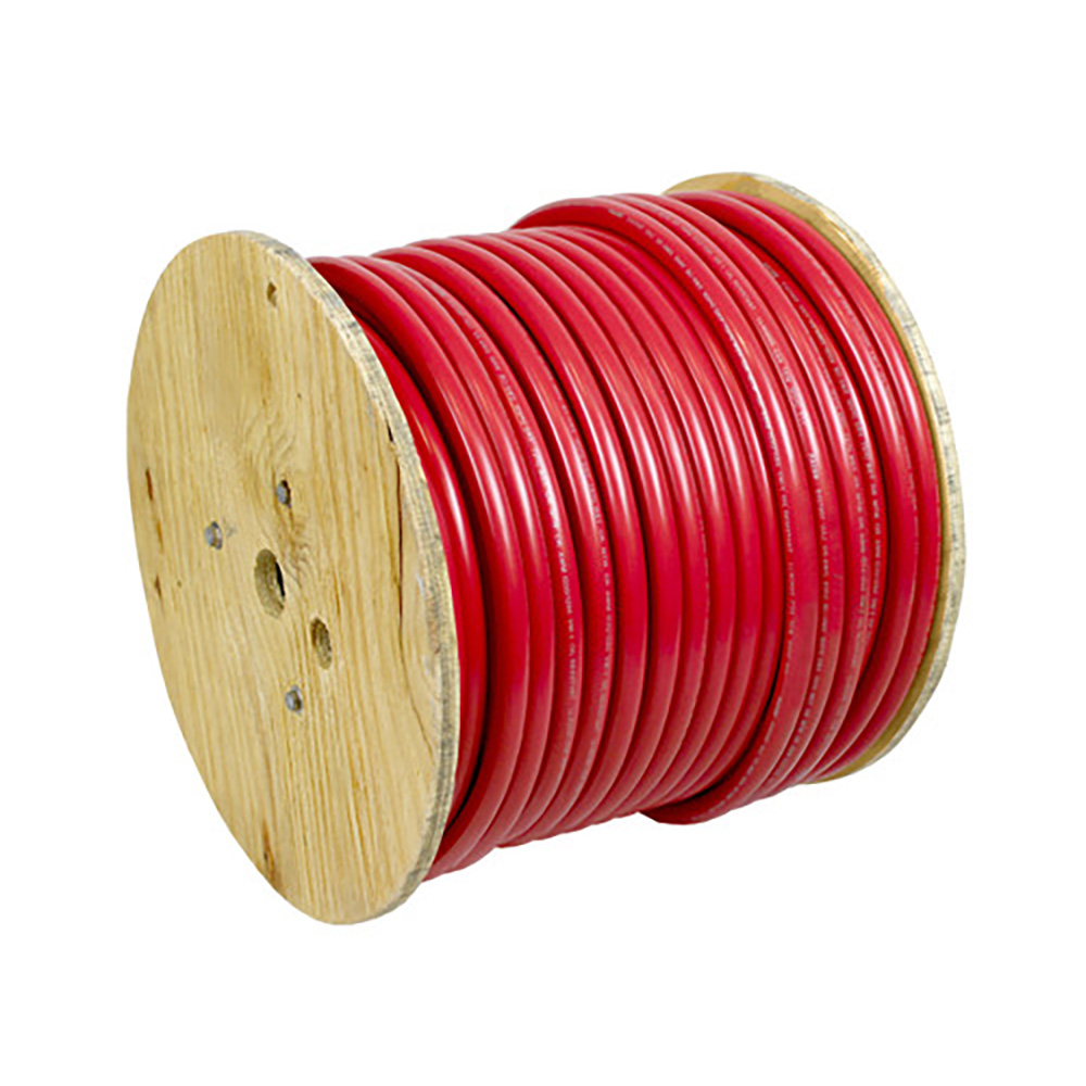 Pacer Red 1/0 AWG Battery Cable - 250'