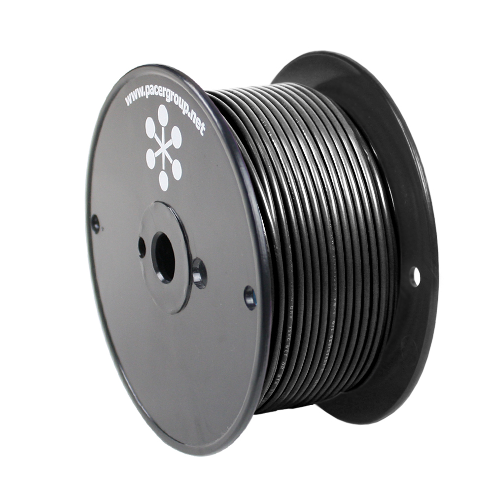 Pacer Black 12 AWG Primary Wire - 250'