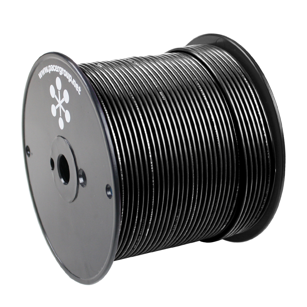 Pacer Black 14 AWG Primary Wire - 500'