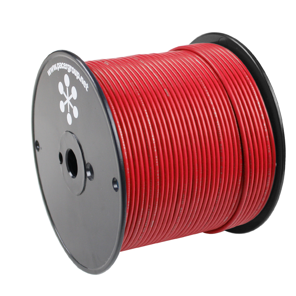 Pacer Red 14 AWG Primary Wire - 500'