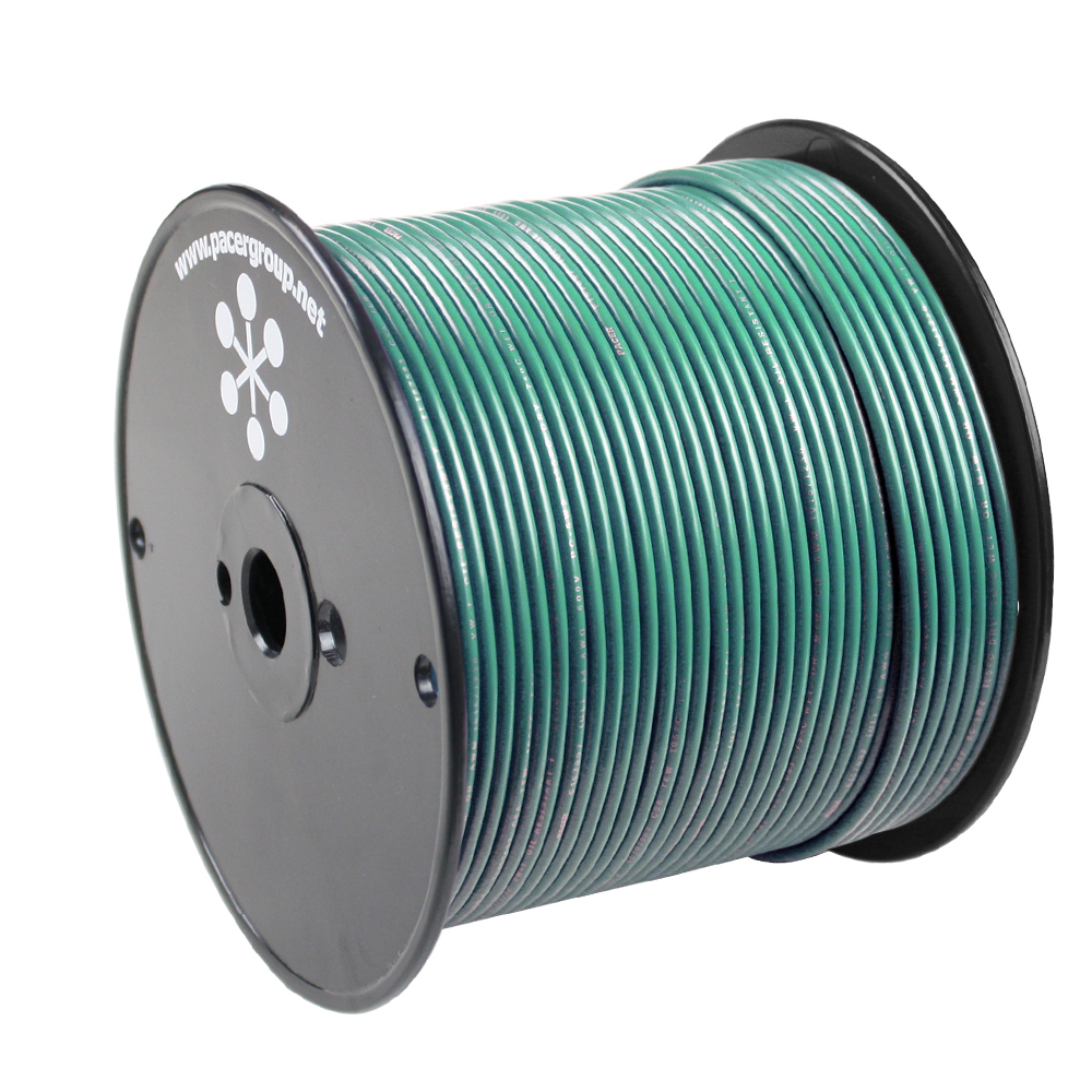 Pacer Green 16 AWG Primary Wire - 500'