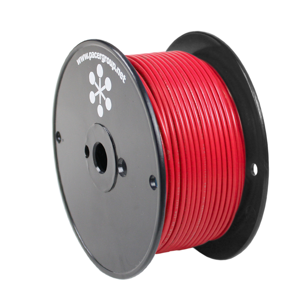 Pacer Red 8 AWG Primary Wire - 250'