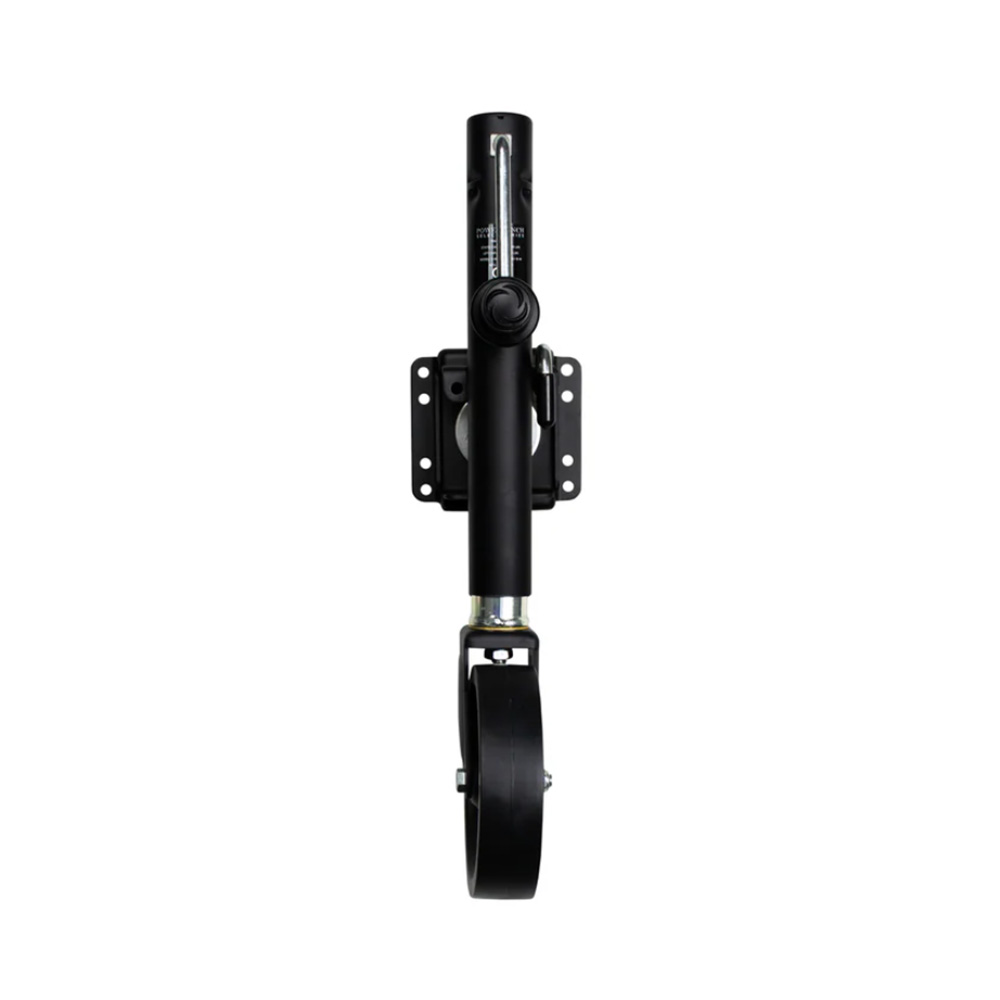 Powerwinch Select Series Jack - 1500lb, Bolt-On, Single Wheel, Carbon Black