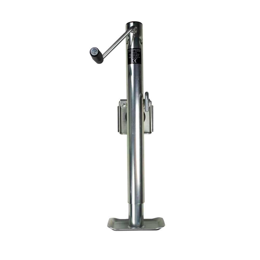 Powerwinch Utility Series Jack - 2500lb, Weld-On, Flat Plate, Zinc