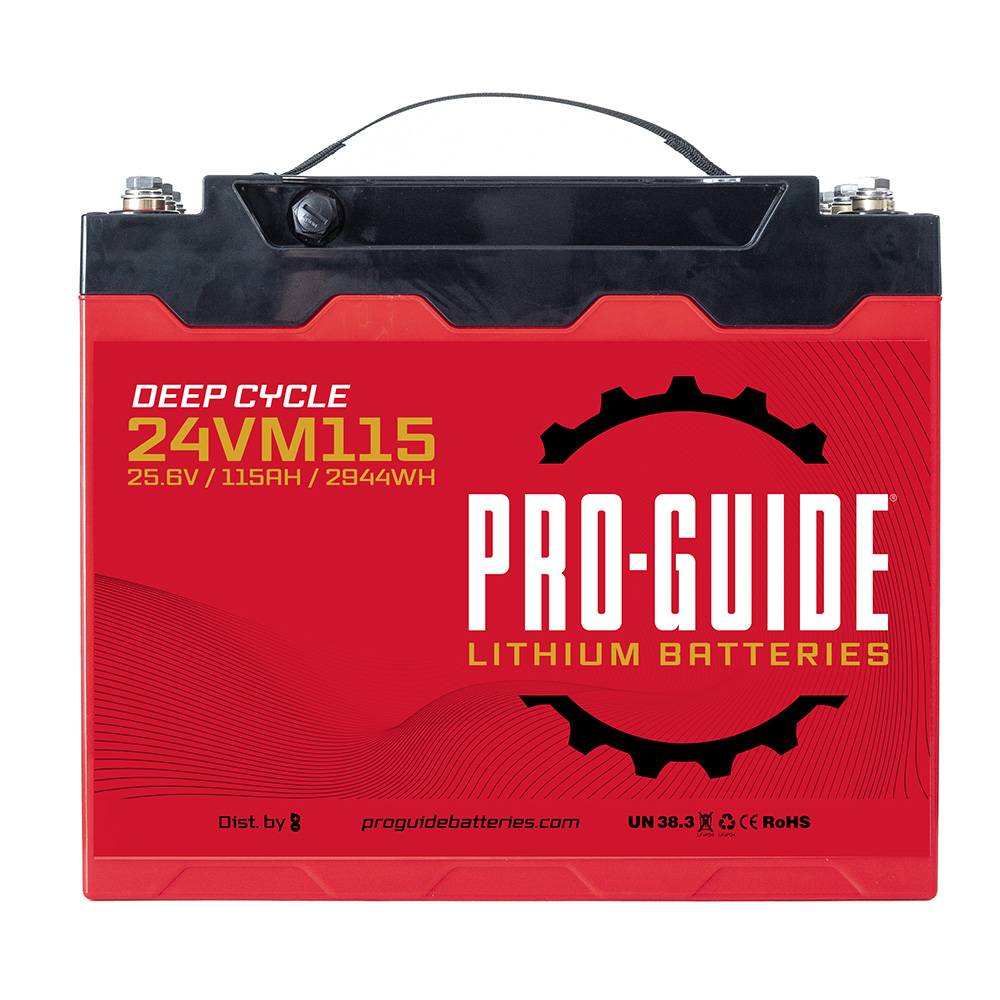 Pro-Guide Alpha Series Lithium Battery - 24V - 115AH - Group 31 (Tall)