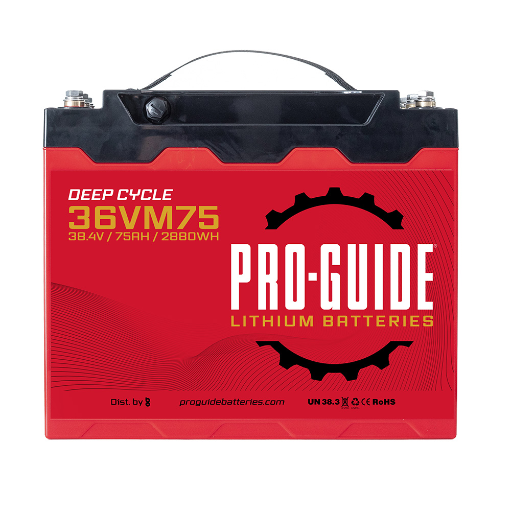 Alpha Series Lithium Battery - 36V - 75AH - Group 31 (Tall)