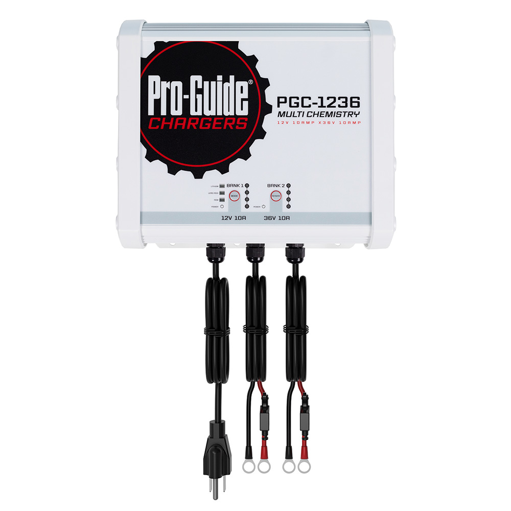 Pro-Guide 2 Bank On-Board Battery Charger - (1) 12V / (1) 36V - 20-Amp