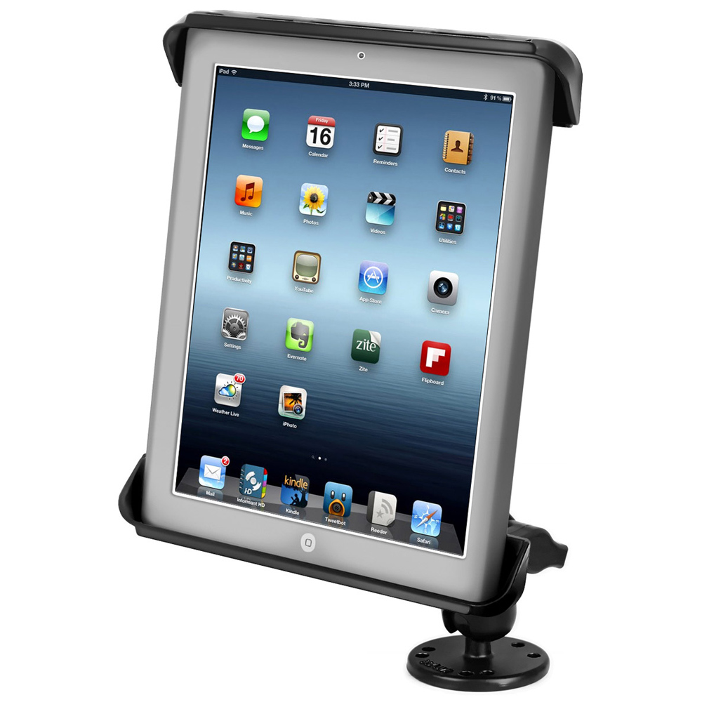 RAM Mount Tab-Tite iPad / HP TouchPad Cradle Flat Surface Mount