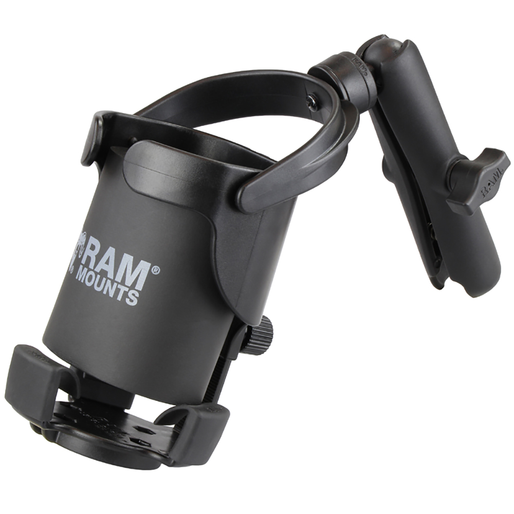 RAM Mount Level Cup™ XL w/Long Double Socket Arm