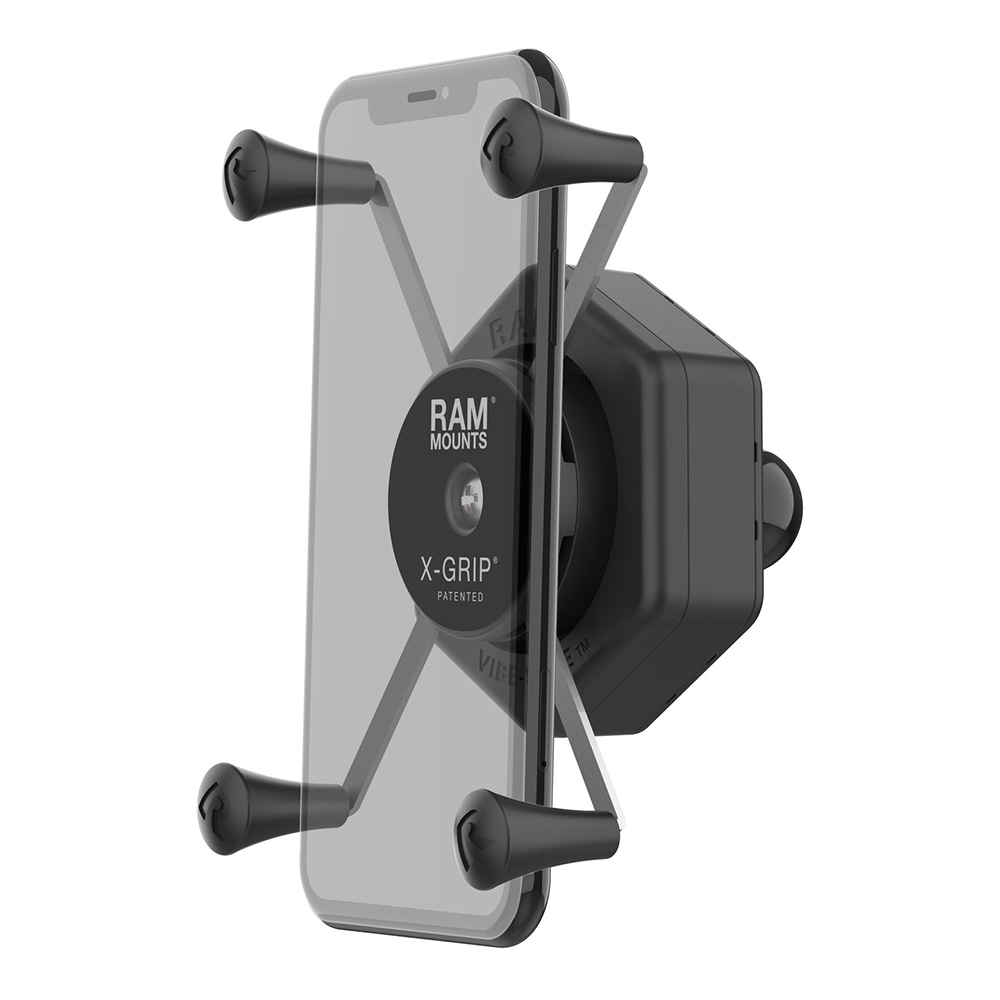 RAM Mount RAM® X-Grip® Large Phone Holder w/Ball & Vibe-Safe™ Adapter