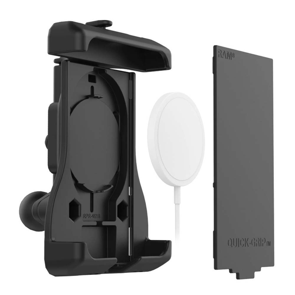 RAM Mount RAM® Quick-Grip™ Holder w/Ball f/Apple MagSafe Compatible Phones