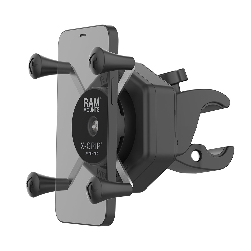RAM Mount RAM&reg; X-Grip&reg; Phone Mount w/Vibe-Safe&trade; & Small Tough-Claw&trade;