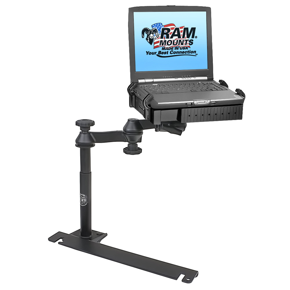 RAM Mount No-Drill Laptop Mount f/Dodge Challenger, Charger, Magnum, Sprinter