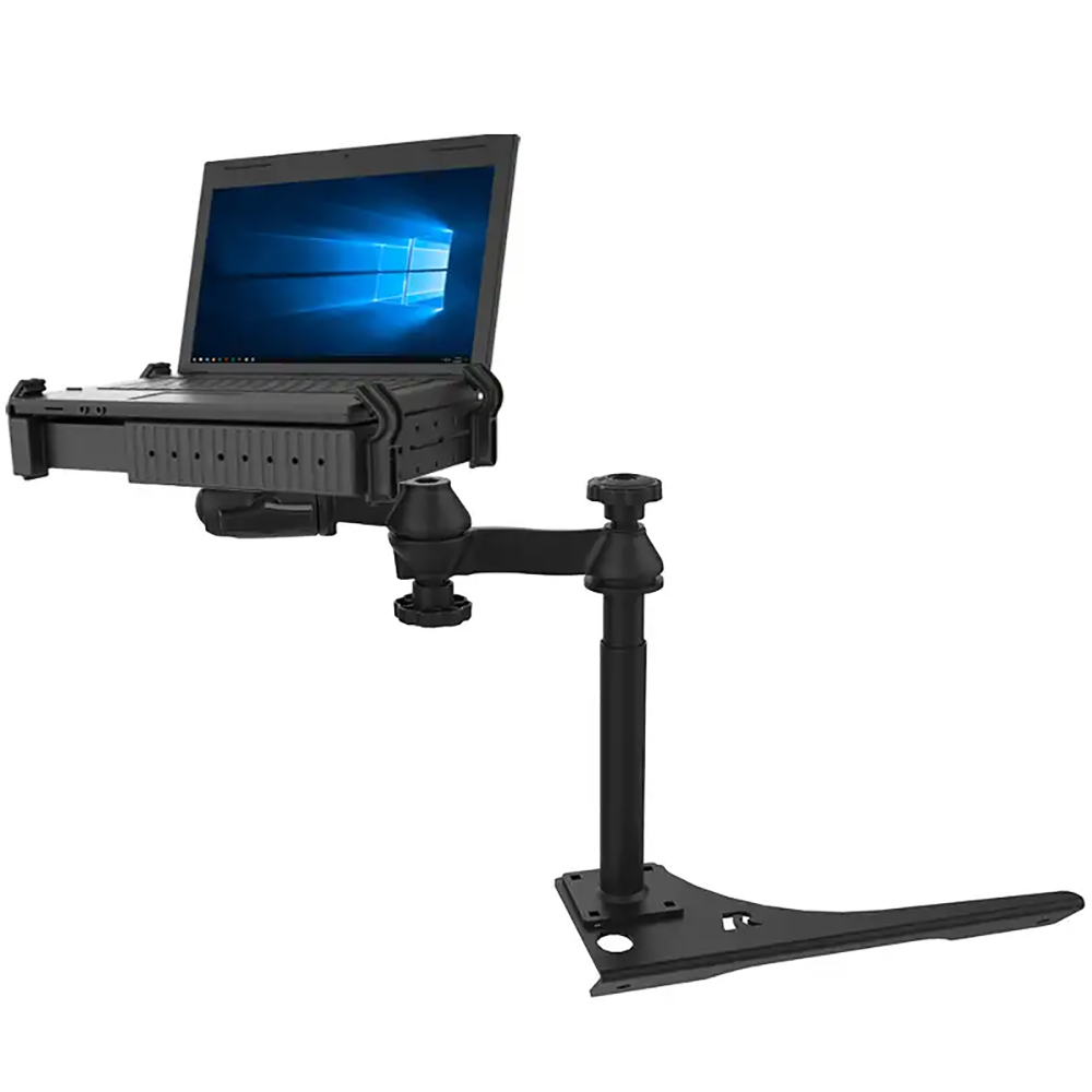 RAM® No-Drill™ Laptop Mount For '20-23 Ford Police Interceptor Utility